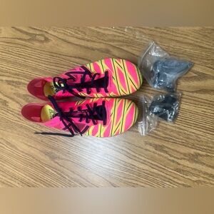 New Balance Pink‎ and Yellow track shoes SD400